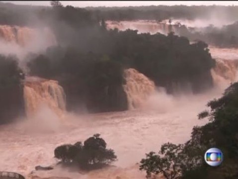Las cataratas de Iguazú, cerradas al público