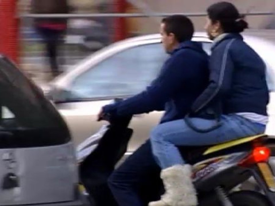 Menos multas y más cascos