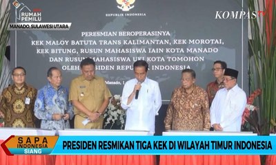 Presiden Resmikan Tiga KEK di Wilayah Timur Indonesia