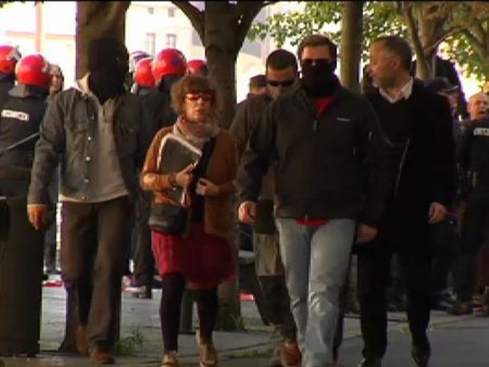 Desahuciadas tres familias en el barrio bilbaíno de Zabalburu