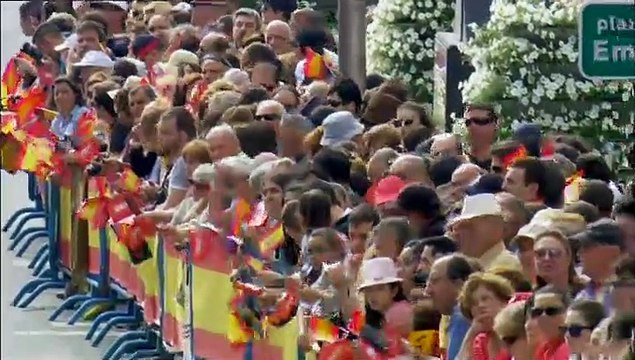 Retransmisión de la coronación de Felipe VI