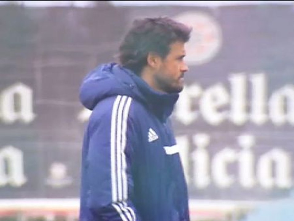 Luis Enrique: "No suelo hacer declaraciones hasta que no me toca"