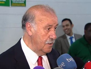 Del Bosque, satisfecho con el partido de España y con el juego de Costa