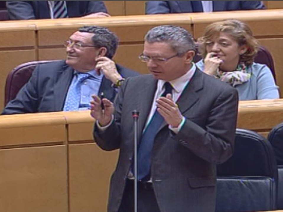 Gallardón: "Ningún derecho es absoluto"