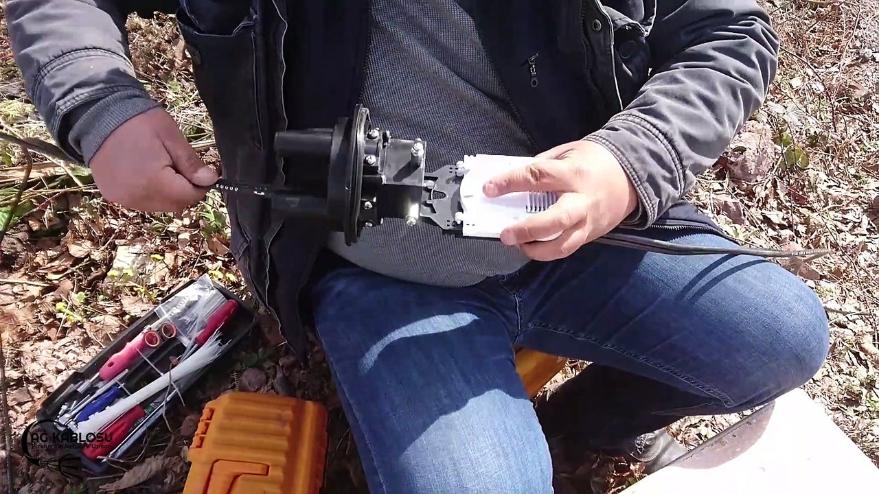 Sahada Fiber Optik Kablo Sonlandırma 3