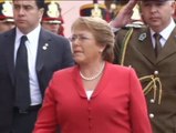 La presidenta chilena visita a su vecina la presidenta argentina