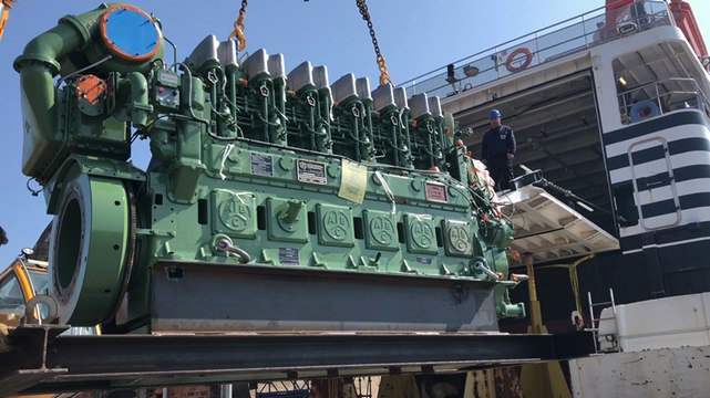 Le Breizh Nevez 1 reçoit son nouveau moteur