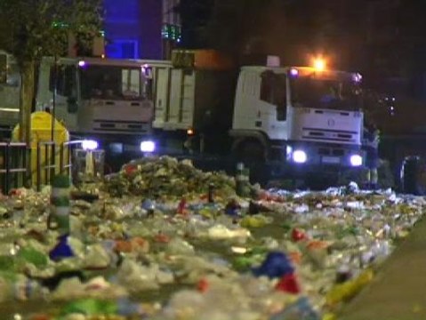Los equipos de limpieza de Granada recogerán 50 toneladas de basura