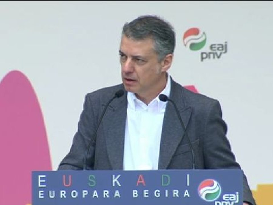 El lehendakari no contesta a ETA el día del 'Aberri Eguna'