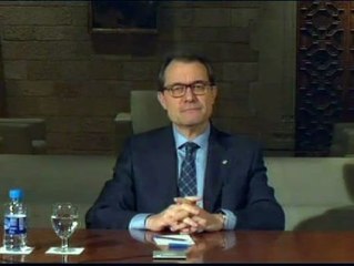 Artur Mas habla de "coacción y violencia" en el asedio al Parlament