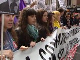 Los estudiantes salen a la calle en Madrid para protestar en contra de la LOMCE