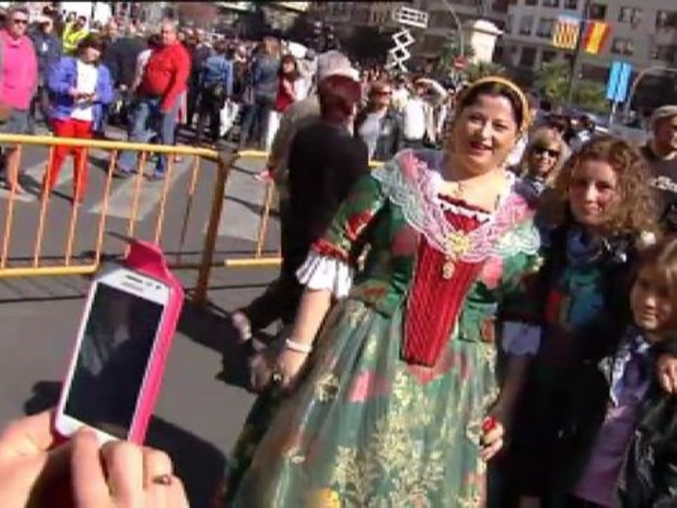 Fallas: Valencia, invadida por los visitantes