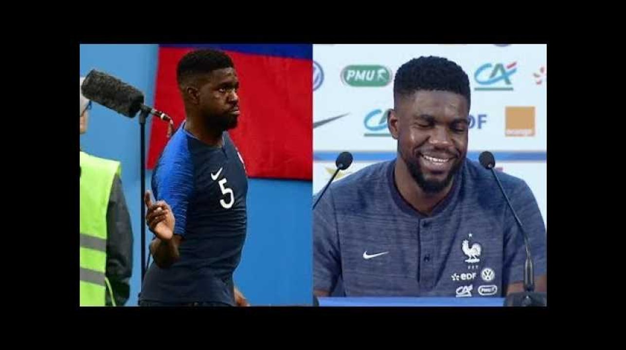 Samuel Umtiti révèle l'origine de son déhanché endiablé