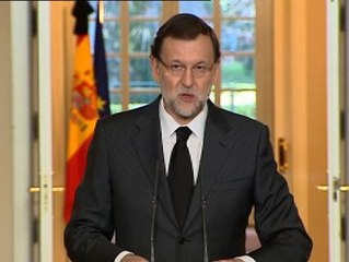 Rajoy: "Es momento de mostrar respeto hacia el hombre de concordia que hizo posible la Democracia"