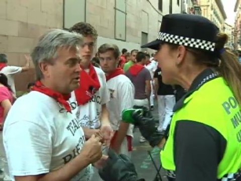 Multas de hasta 3000 euros en los encierros de Sanfermines