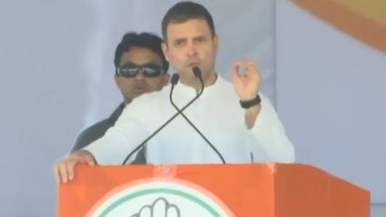 Loksabha Election 2019 : పేదరికంపై కాంగ్రెస్ సర్జికల్ స్ట్రైక్ చేస్తోంది : వనపర్తి సభలో రాహుల్