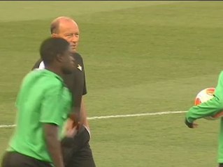 Calderón : "El equipo va a dar la vida en el campo"