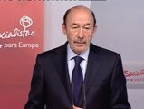 Rubalcaba lamenta que Suárez no haya podido sentir 