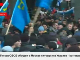 Los rusos defienden el parlamento autónomo de Crimea