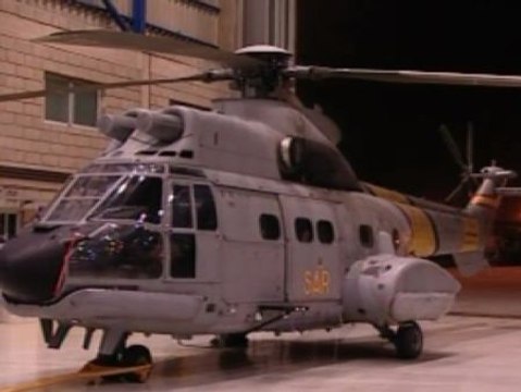 Accidente de un helicóptero militar en aguas de Fuerteventura
