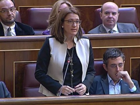 Soraya Rodríguez afea a la vicepresidenta por su ausencia en la sesión de control de la semana pasada
