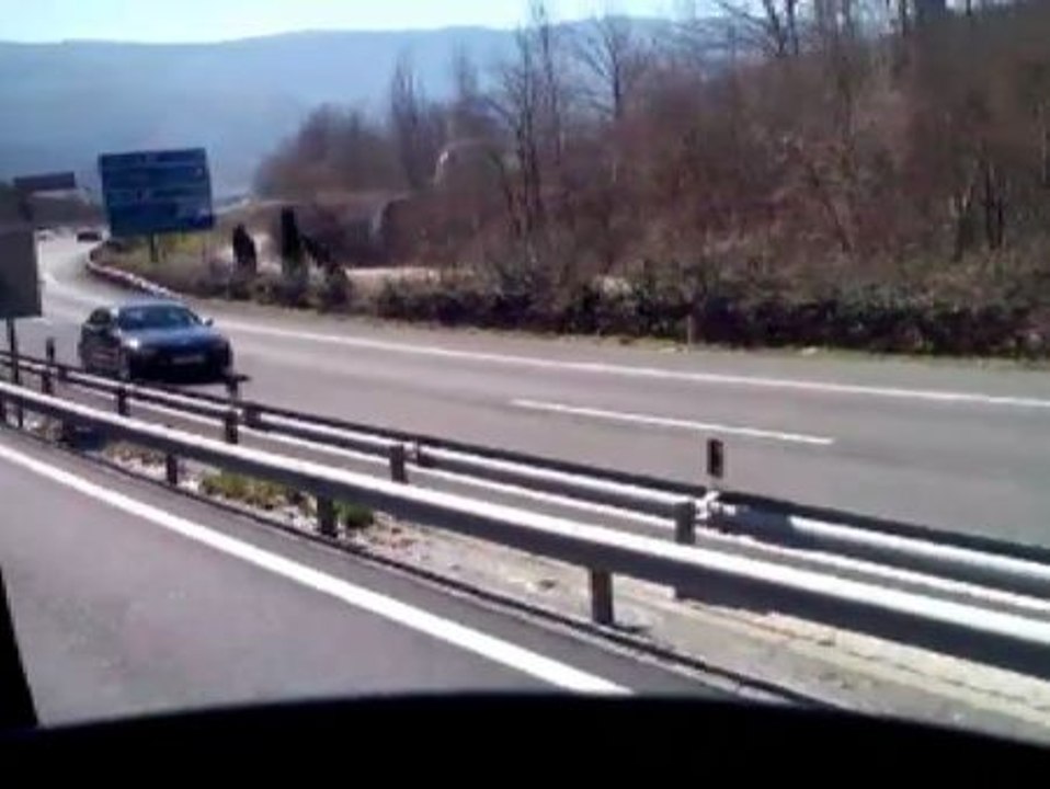 Un conductor de 82 años circula en sentido contrario en la A-15