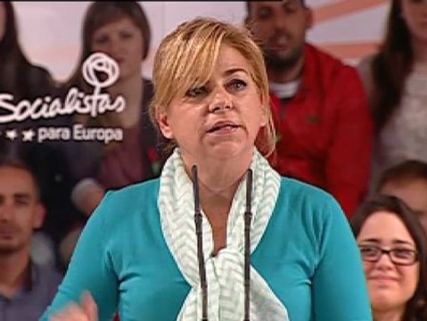 Valenciano acusa al PP de hacer que la gente dé la espalda a Europa