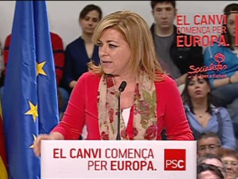 El PSOE inicia la precampaña a las europeas en Cataluña