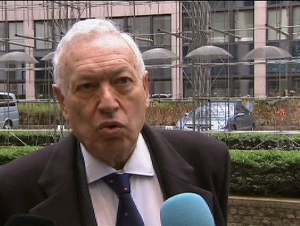 Margallo: "El respeto a la legalidad exige la retirada de la fuerzas rusas"