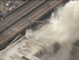 Derrumbe de dos edificios por una explosión en Nueva York