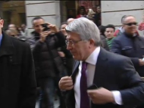 Enrique Cerezo y Florentino Pérez comen juntos horas antes del derbi madrileño