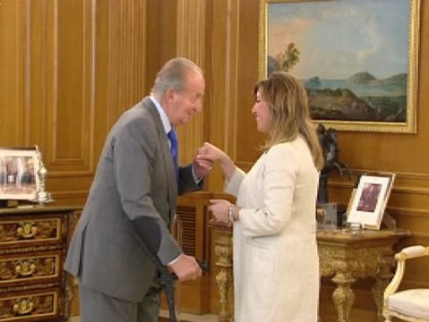 El Rey recibe en Zarzuela a Susana Díaz