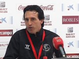 Emery, ilusionado con el partido del Valencia