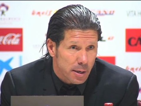 Simeone: No nos agarramos a los árbitros, ni al viento ni a nada