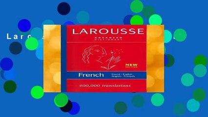 Larousse French Dictionary
