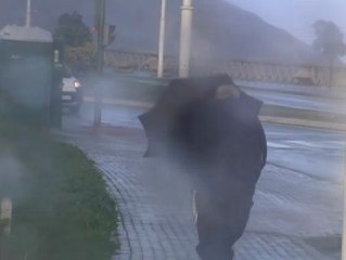 Nivel rojo en A Coruña y Lugo por el temporal costero