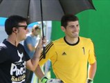 Iker Casillas ensaya la victoria