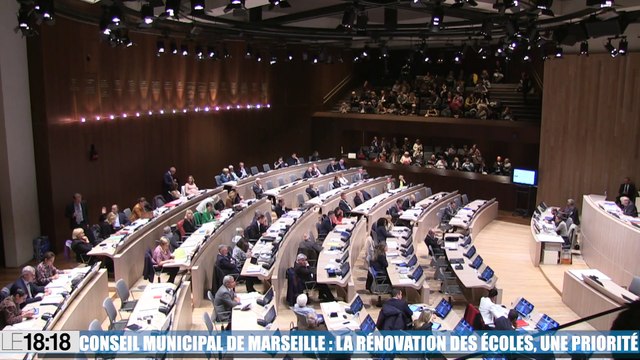 Conseil municipal de Marseille : la rénovation des écoles, une priorité