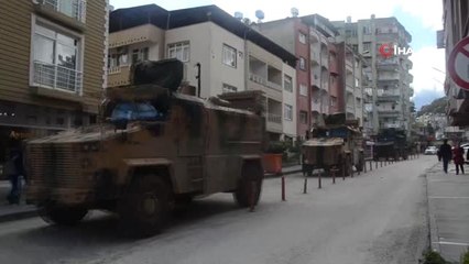 Sınıra Zırhlı Araç Sevkiyatı