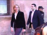 La infanta sale del juzgado tras 8 horas de interrogatorio