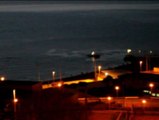 Gritos en la frontera del espigón en Ceuta
