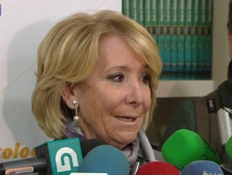 Aguirre: Con la ley de Zapatero se produjeron asesinatos de bebés de ocho meses