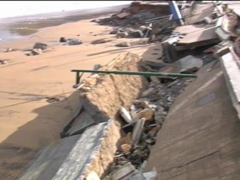 En Vizcaya se preparan para un nuevo azote de las olas