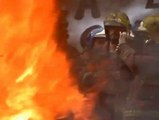 Protestas de los bomberos de la Generalitat contra los recortes
