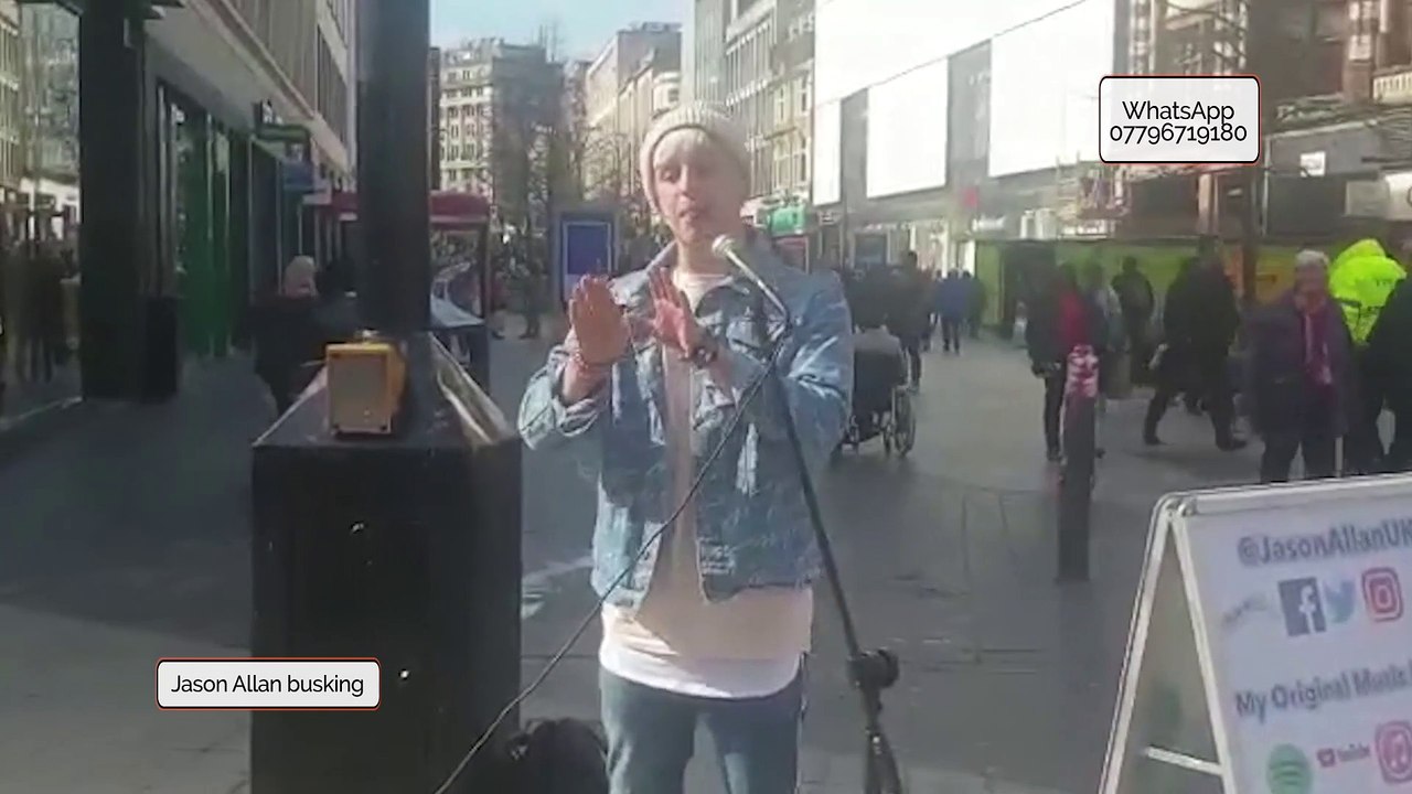 Local Busker Jason!