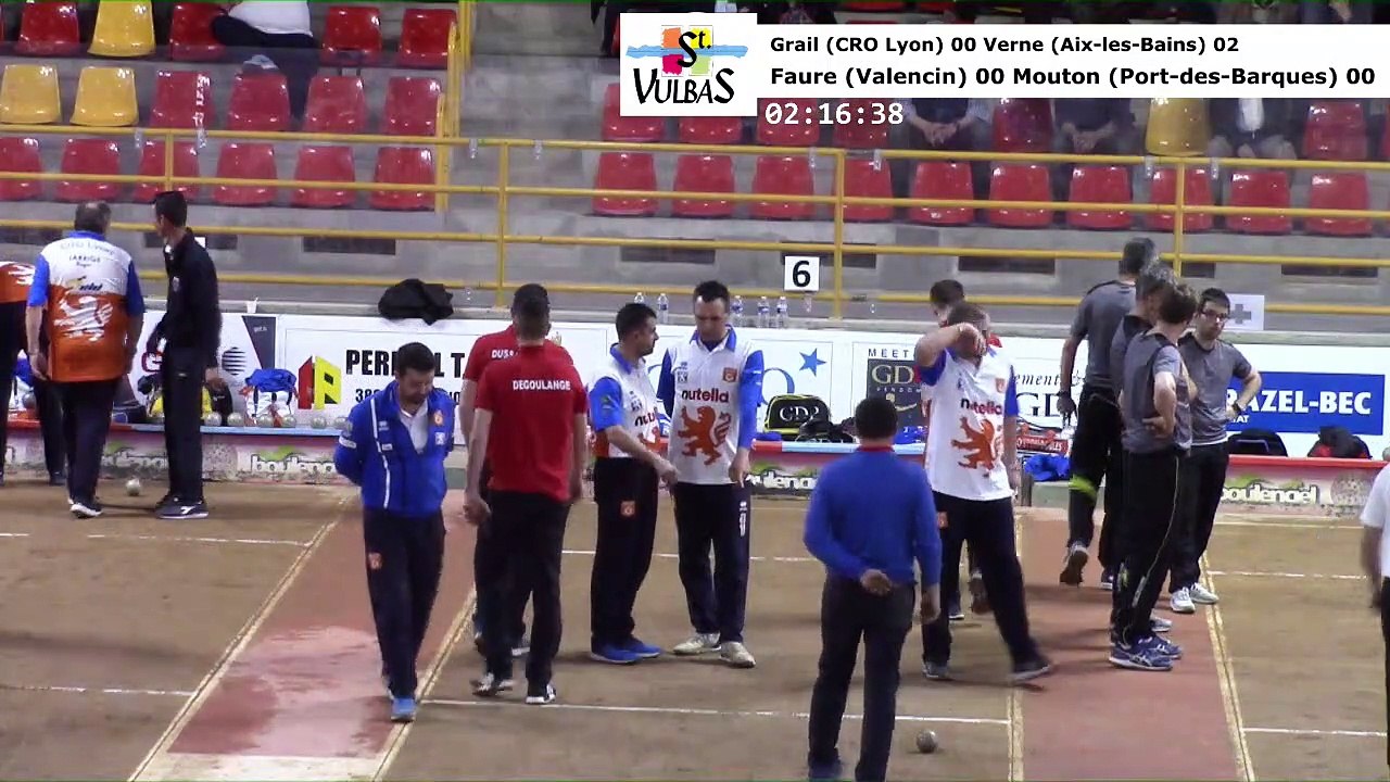 Secondes parties de poules, neuvième étape du Super 16 masculin, Saint-Vulbas 2019