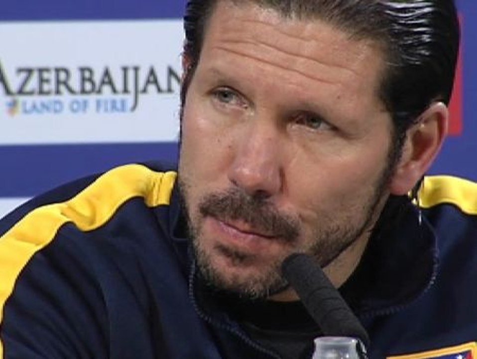 Simeone: "Estamos bien"