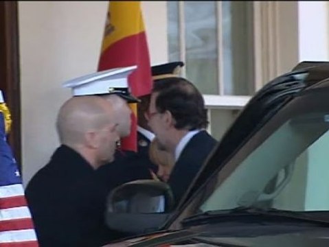 Rajoy llega a la Casa Blanca