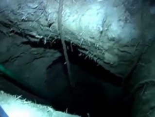 Rescatan a un ladrón de tumbas