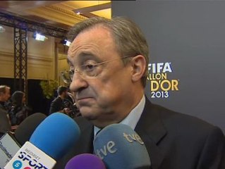 Florentino: "Es un reconocimiento al talento, al esfuerzo y el sacrificio"